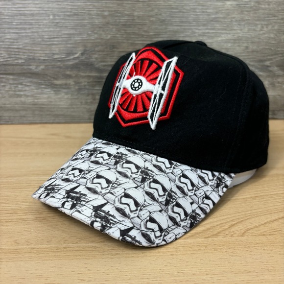 Star Wars Hat Cap Snap Back Black Clone Fighter Movie TV Show Mens - Picture 3 of 10